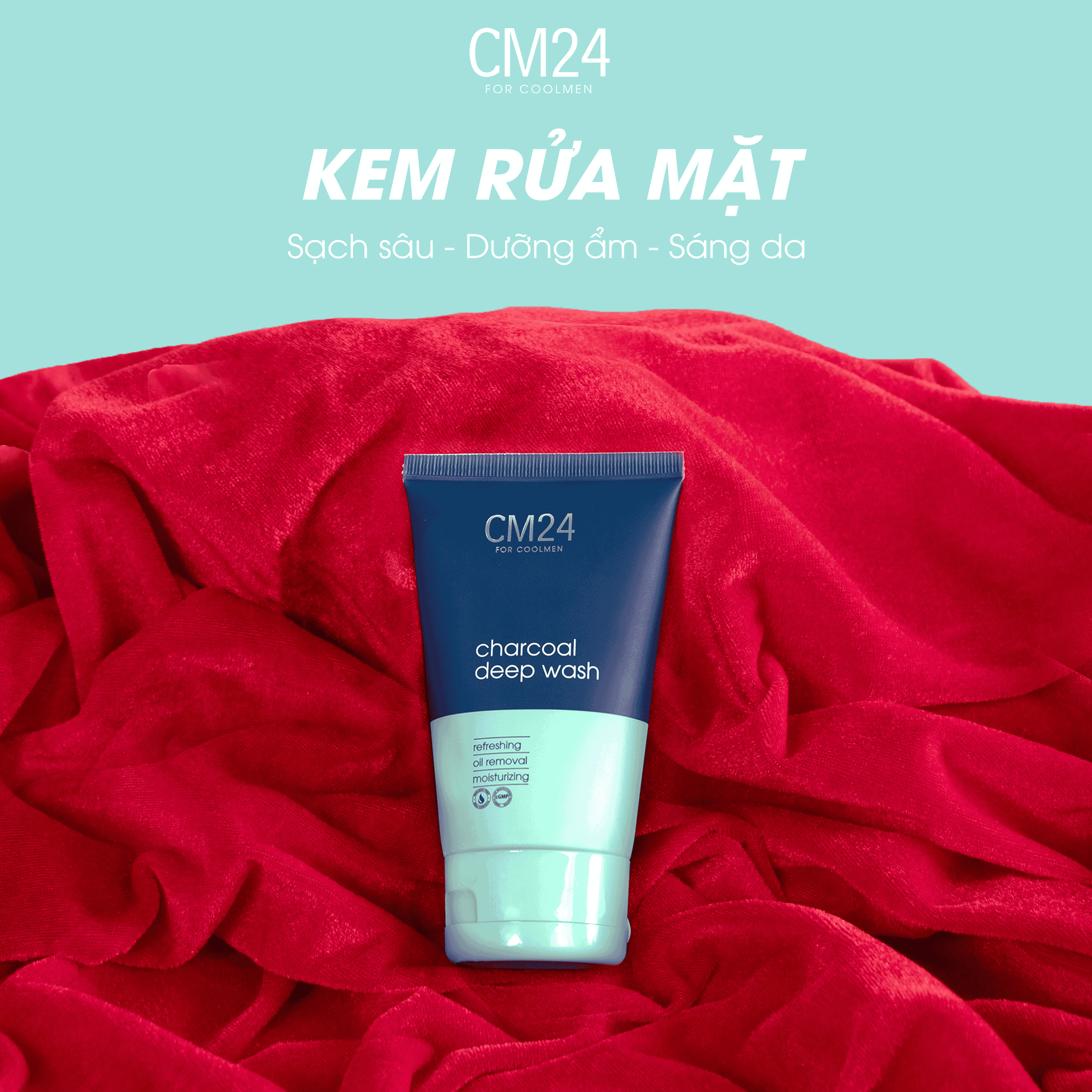 Hộp quà tặng nam CM24: Nước hoa, Tắm gội, Kem rửa mặt & Lăn khử mùi - 5