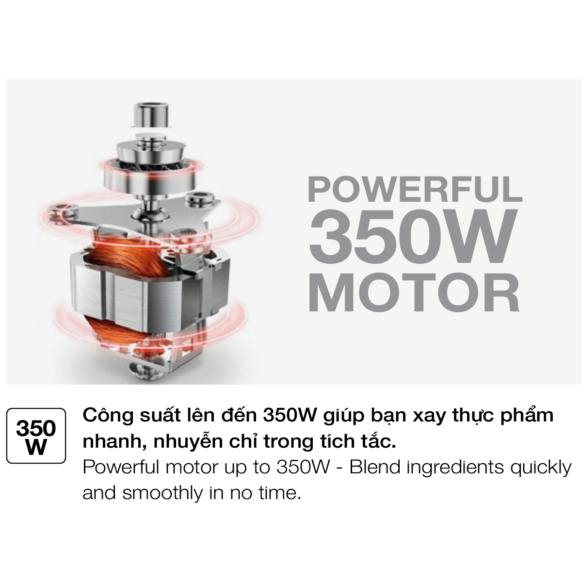 Máy xay sinh tố mini 2 bình Häfele HS-B061MX (535.43.293)