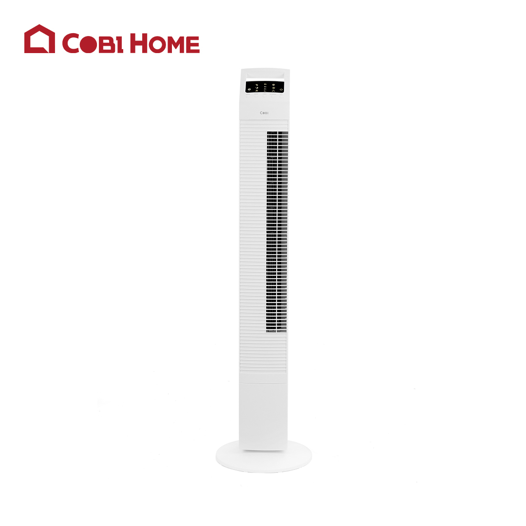 Quạt tháp Anion 44" COBI - Màu trắng, làm mát nhanh, Thiết kế hiện đại, phân bổ gió đều_341733