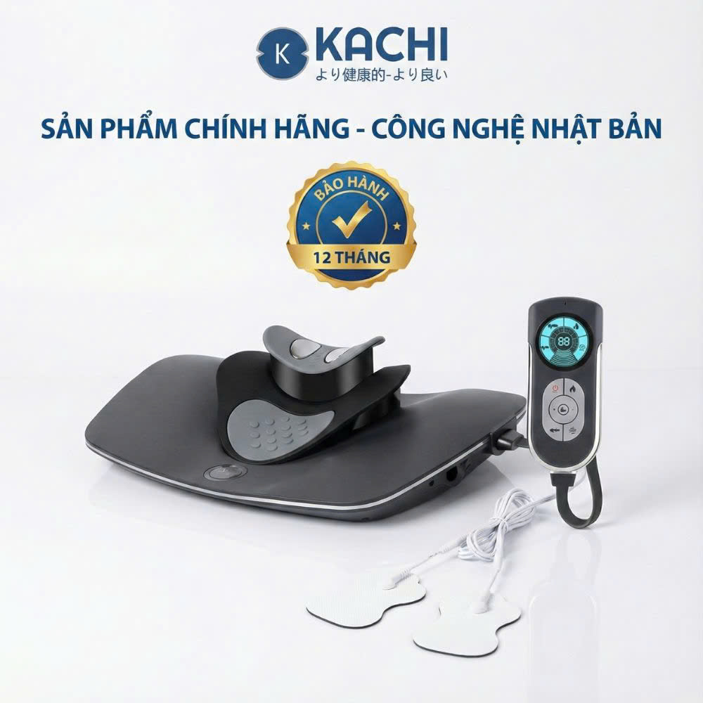 Máy Massage Cổ Vai Gáy Kachi MK426 - Giải Pháp Giảm Đau Mỏi, Phục Hồi Cột Sống Cổ Tại Nhà - Phân phối chính hãng