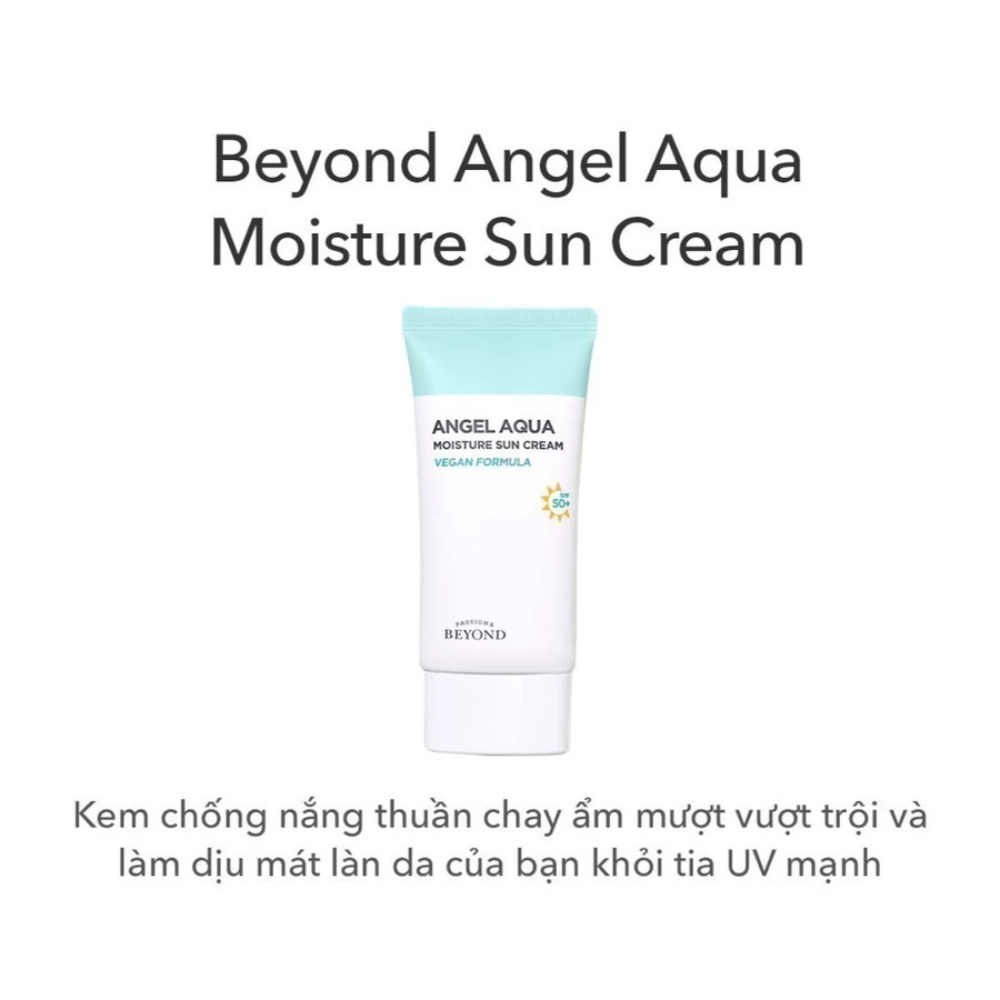 Bộ đôi kem chống nắng dưỡng ẩm Thuần chay BEYOND Angel Aqua Moisture Sun Cream-duoc-ban-tai-Siêu Thị Online