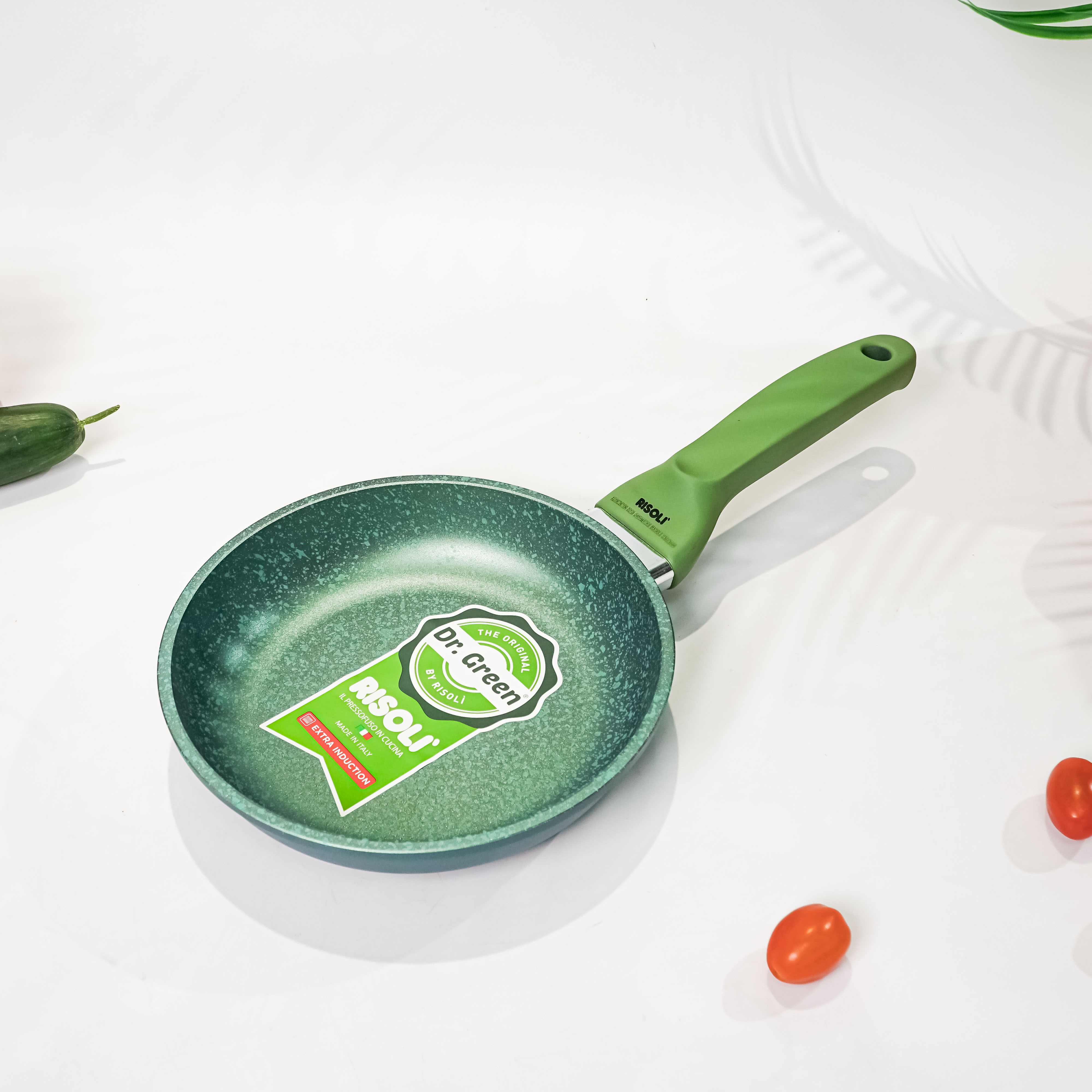 CHẢO CHỐNG DÍNH DR.GREEN® EXTRA INDUCTION - Model: CHAORisoli-00103DRIN/20