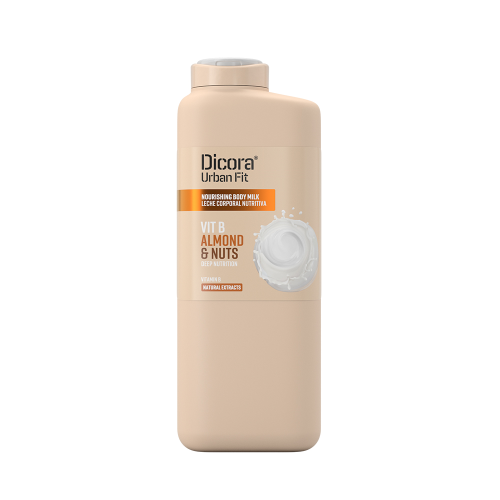Sữa dưỡng thể Dicora Urban Fit Vitamin B hạnh nhân & các loại hạt 400ml