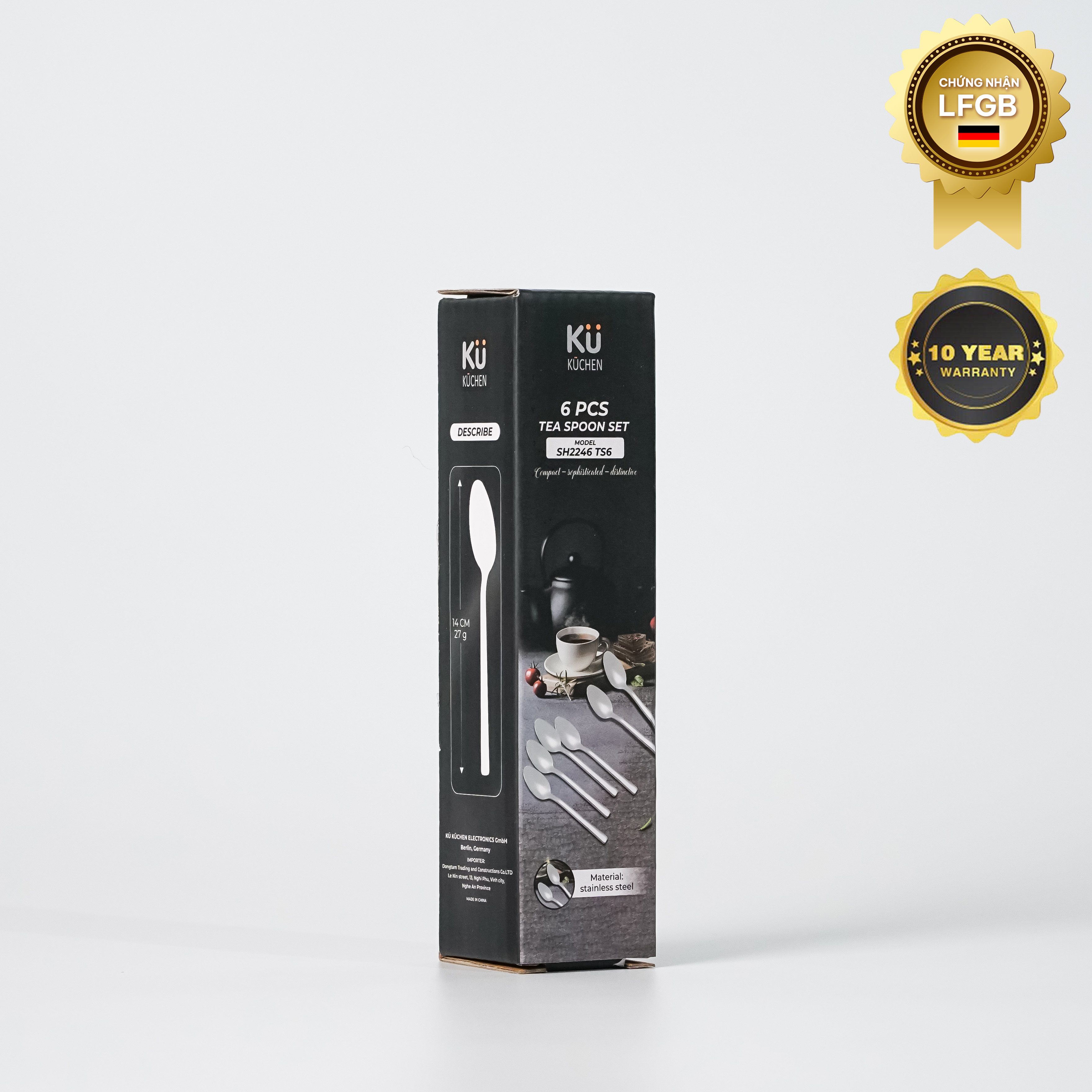 Bộ 6 thìa uống trà Tea Spoon SH2246 TS6