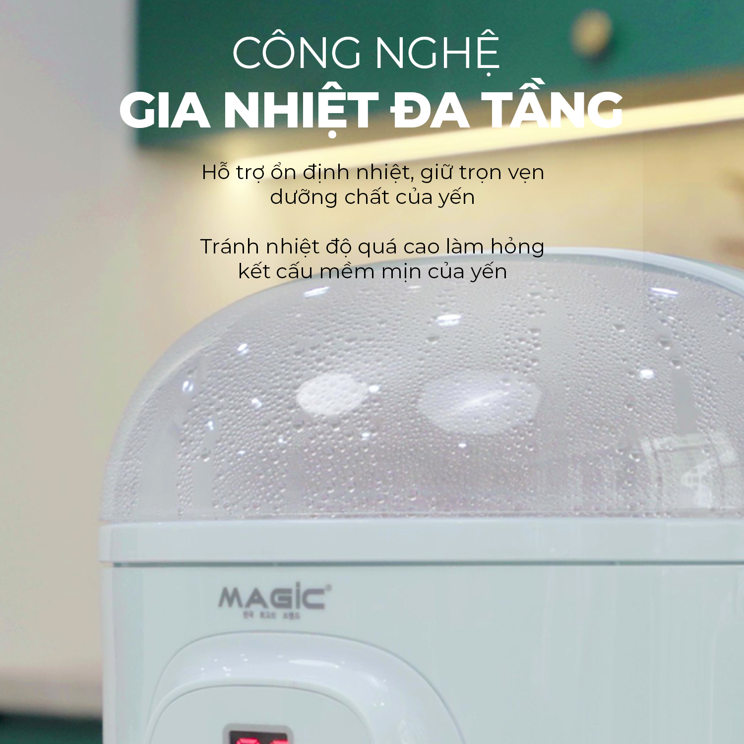 Nồi chưng yến Magic A-052