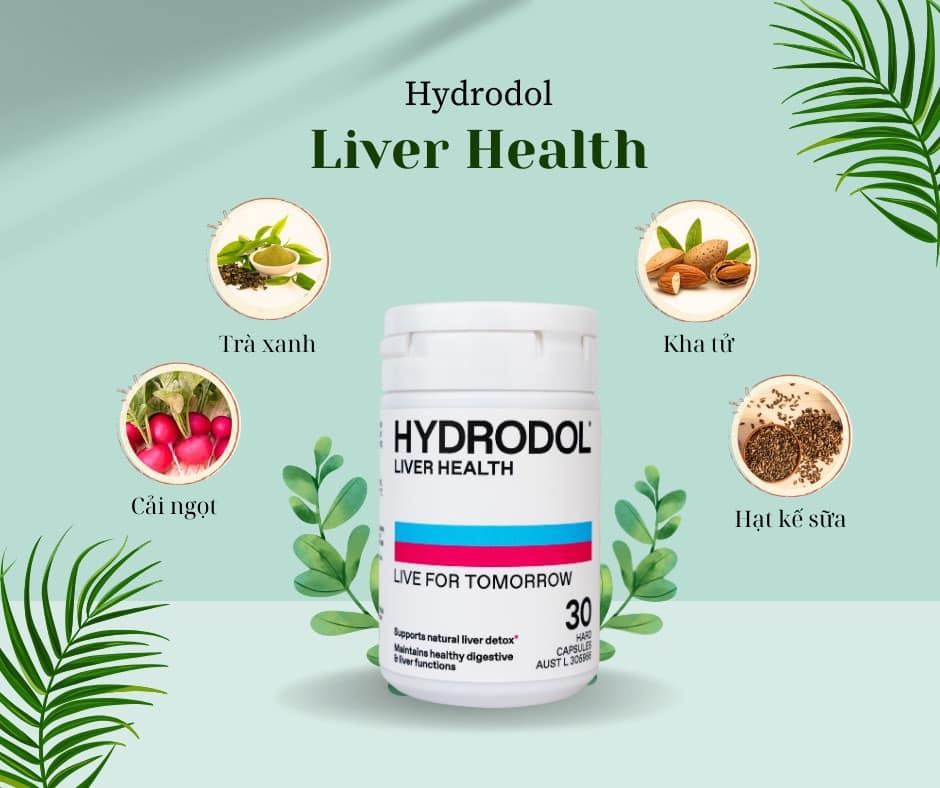 Thực phẩm bảo vệ sức khỏe HYDRODOL Liver Health