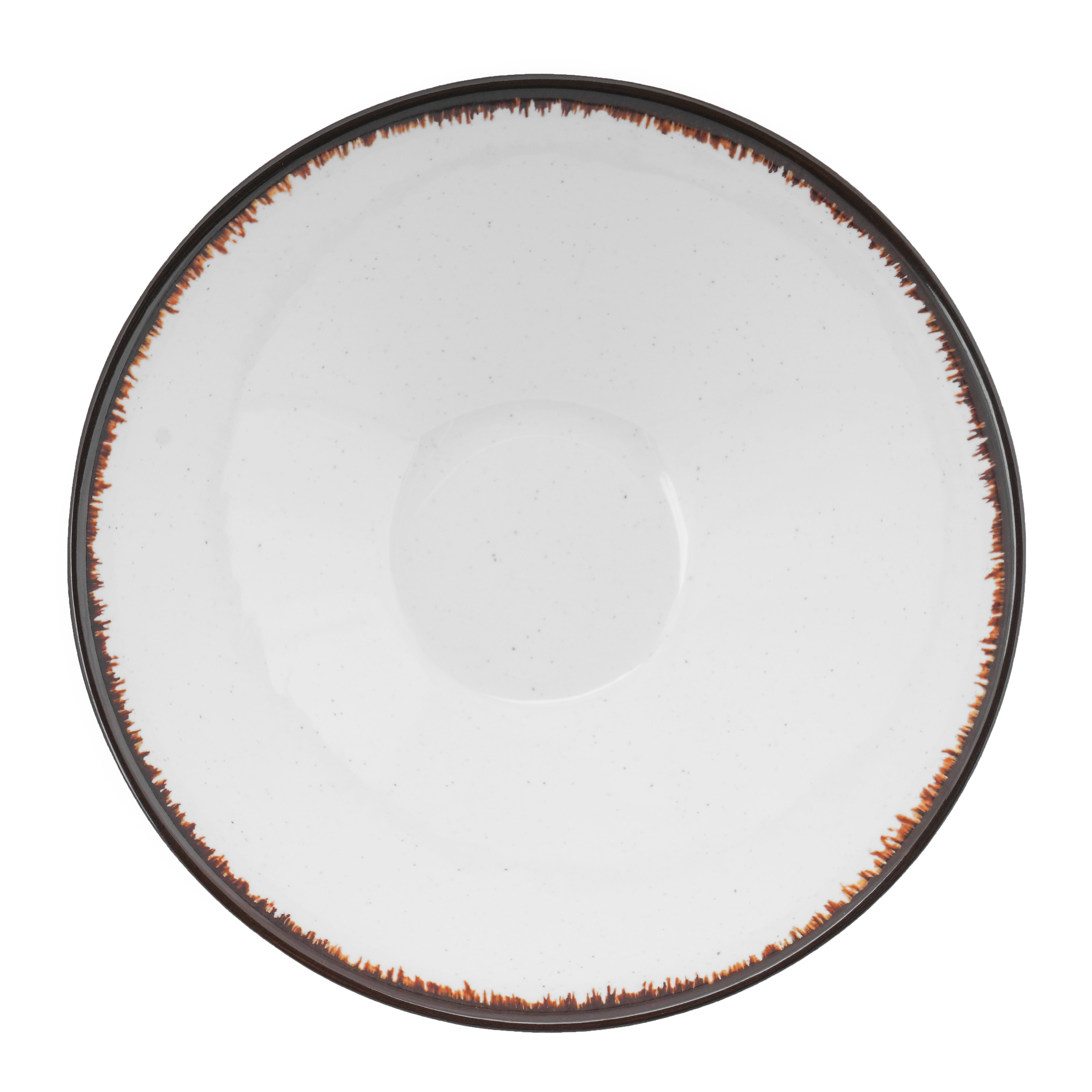 Tô Mela trắng viền đen tròn đáy nhỏ Size Ø202x71_378431_34496_Tieyoushi