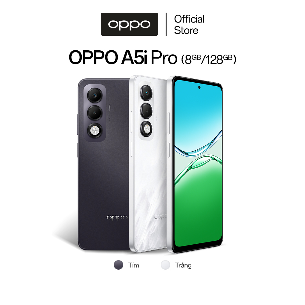 Điện thoại OPPO A5i Pro 8GB/128GB - Phân phối chính hãng