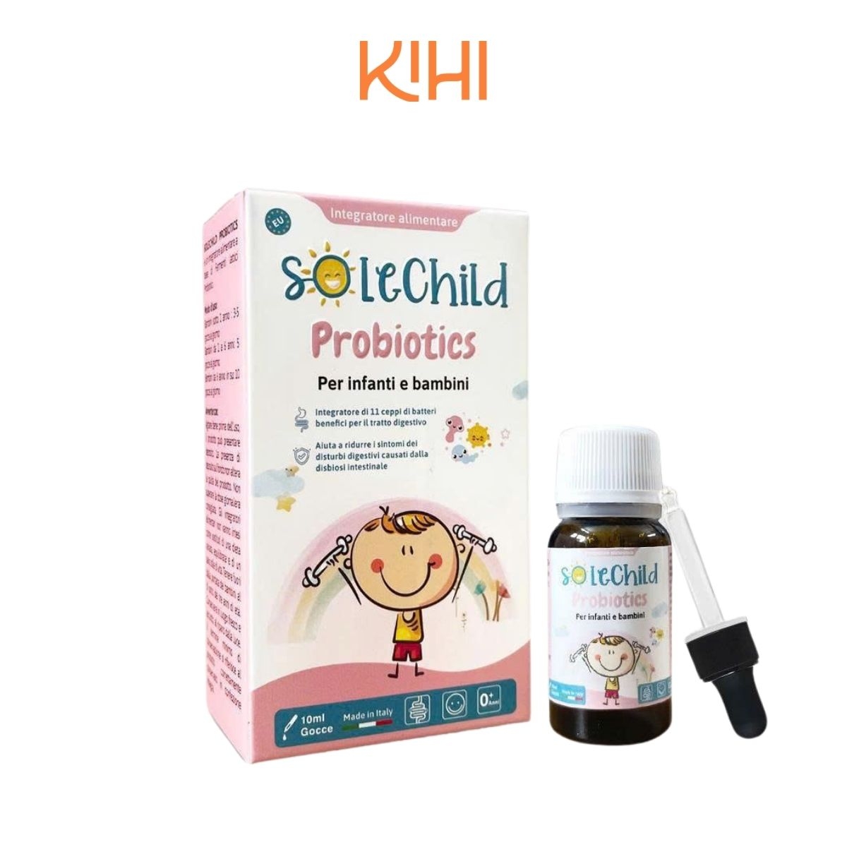Thực phẩm bảo vệ sức khỏe Men vi sinh 11 chủng SoleChild Probiotics - Phân phối chính hãng