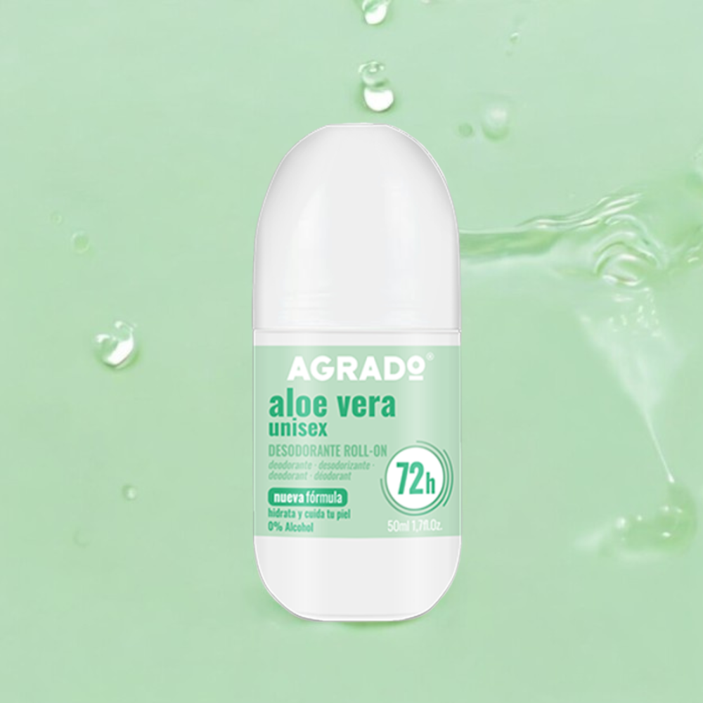 Lăn khử mùi Agrado Lô Hội - Unisex (50ml)