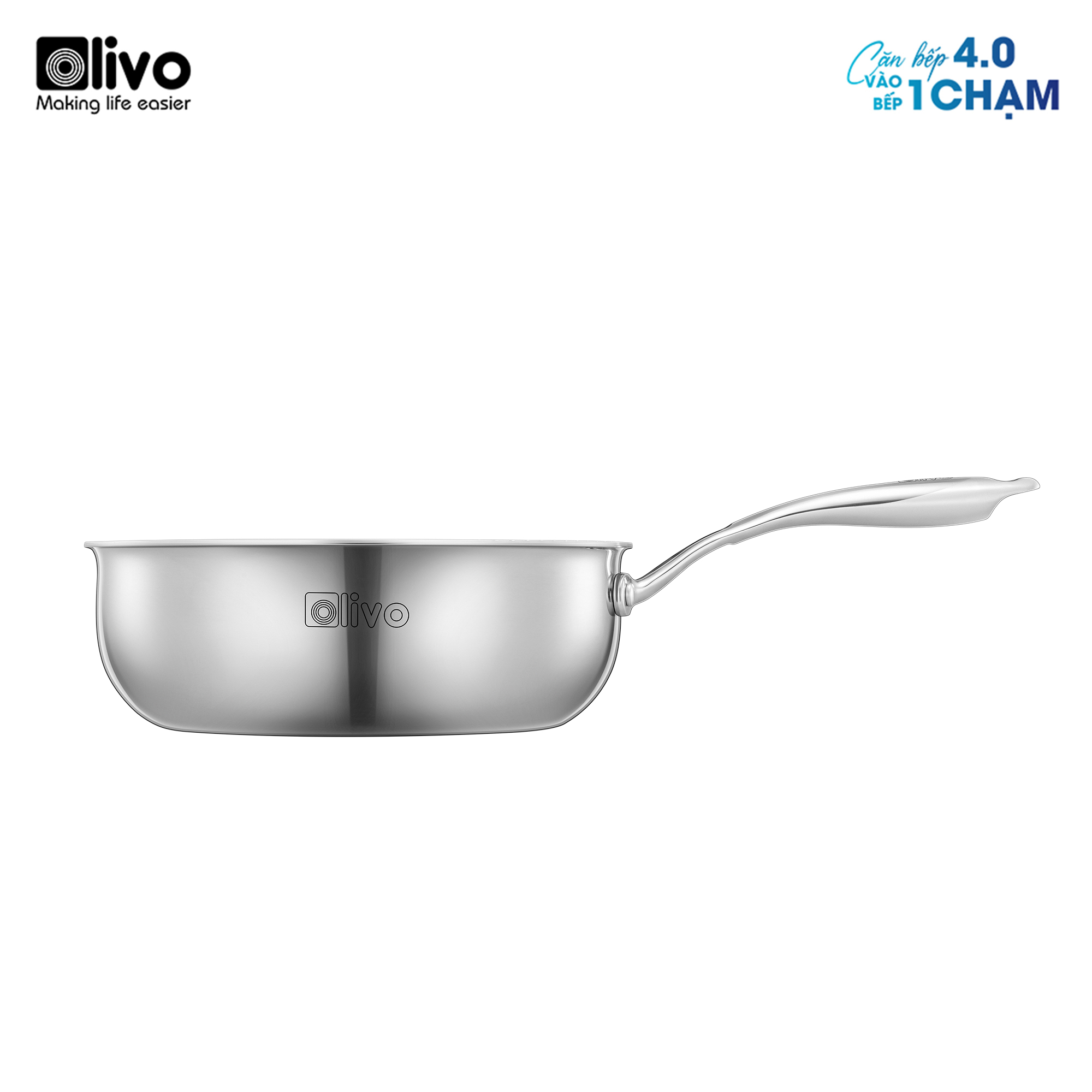 Chảo inox Olivo Steve 2485 - Phân phối chính hãng