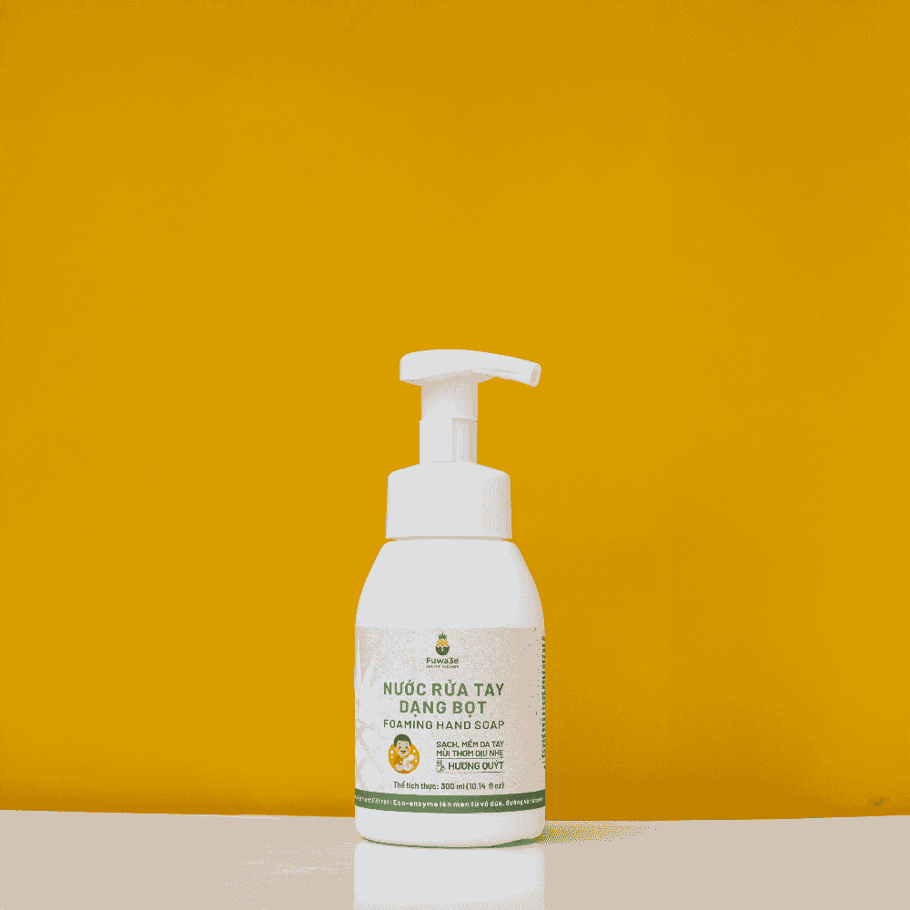 Nước rửa tay bọt Fuwa3e - Đánh bay mùi tanh, hỗ trợ làm sạch nhanh hơn cho bé 300ml