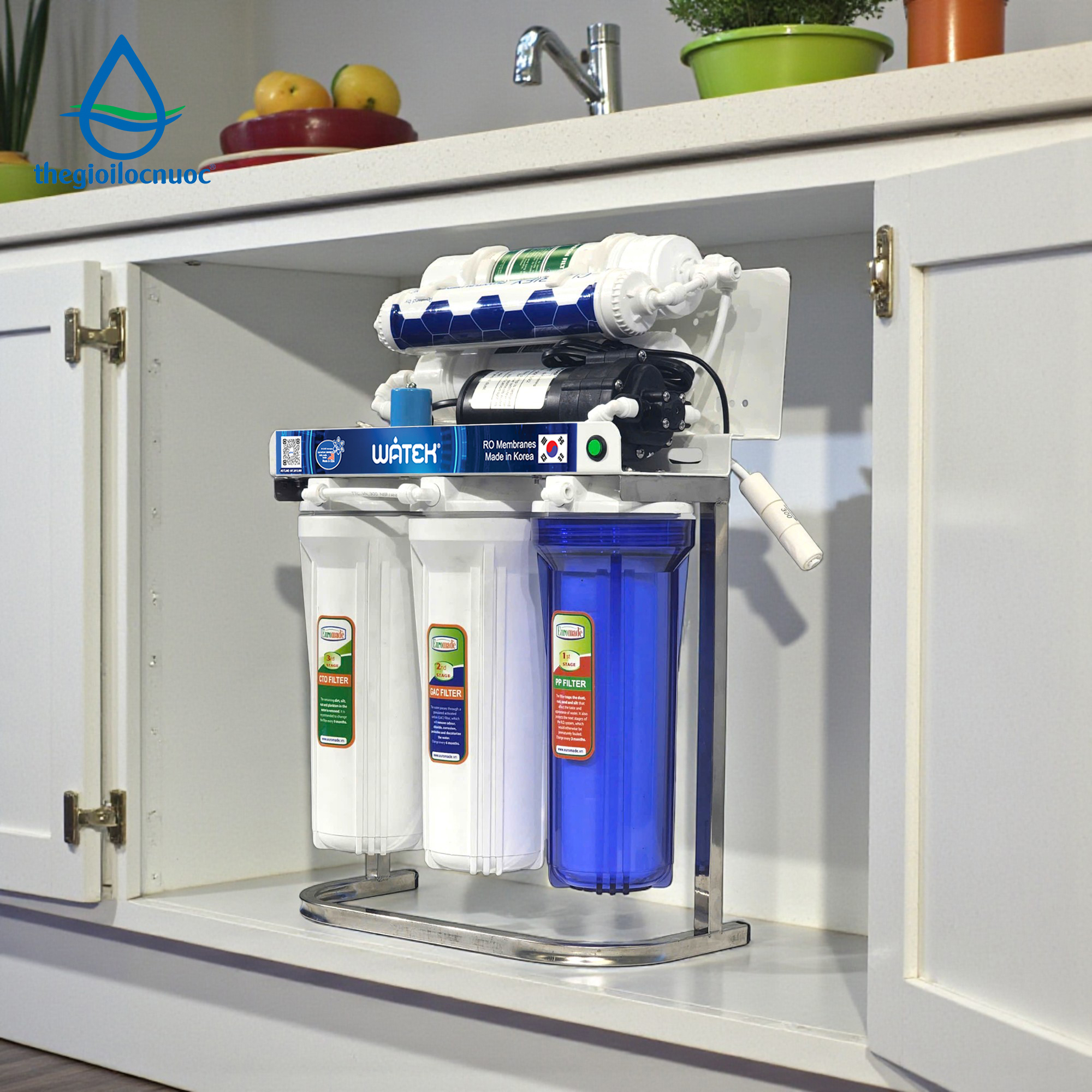 Máy lọc nước Watek, model: Eco-100RO - 4