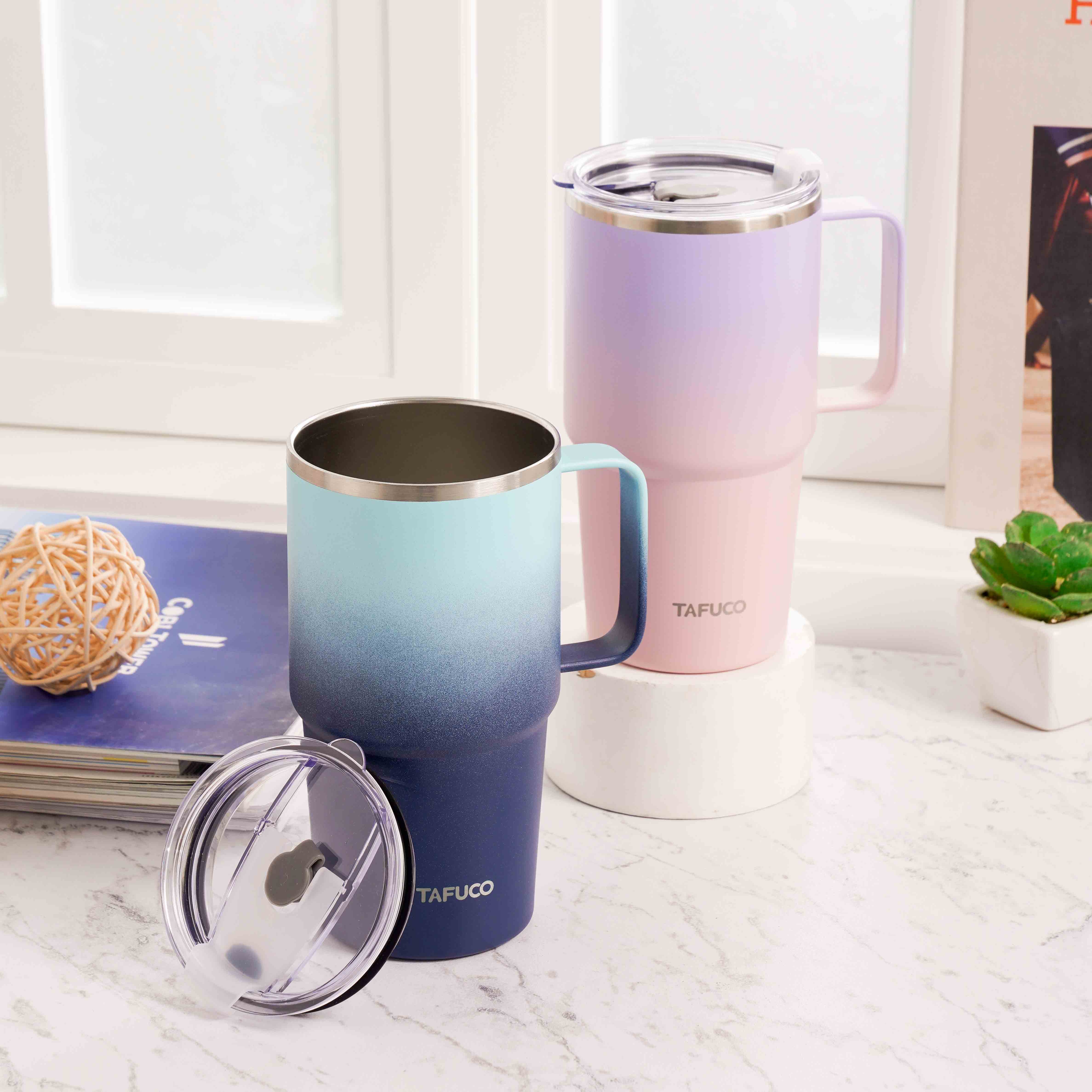 Ly giữ nhiệt có tay cầm T204SB 567ml - Xanh đen_341621
