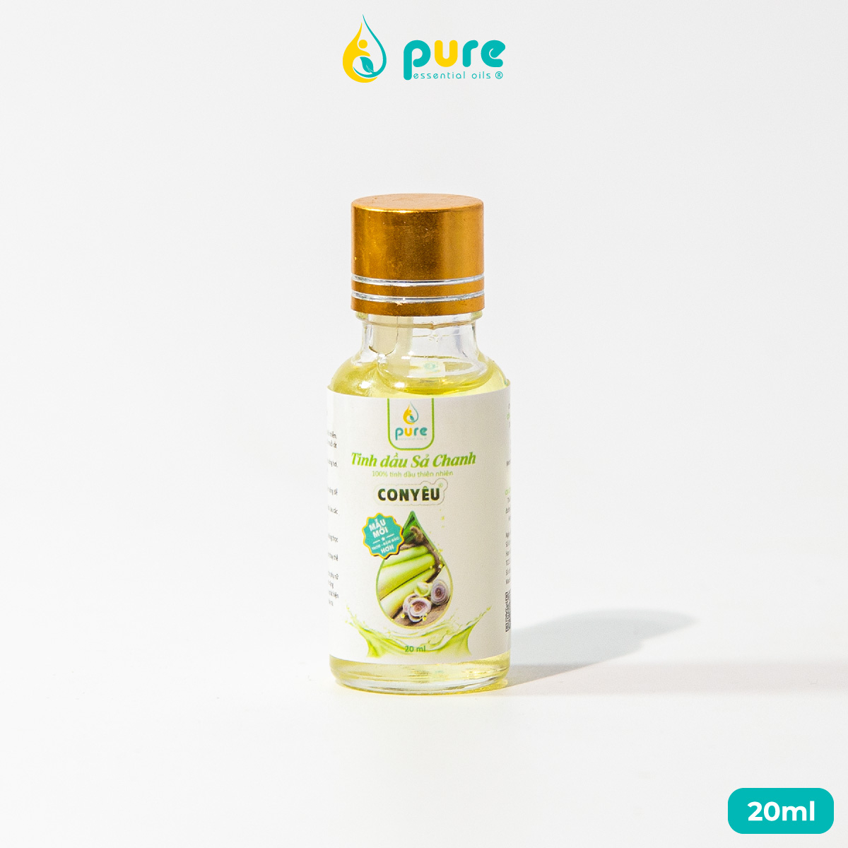 Tinh dầu sả Chanh CON YÊU 20ml