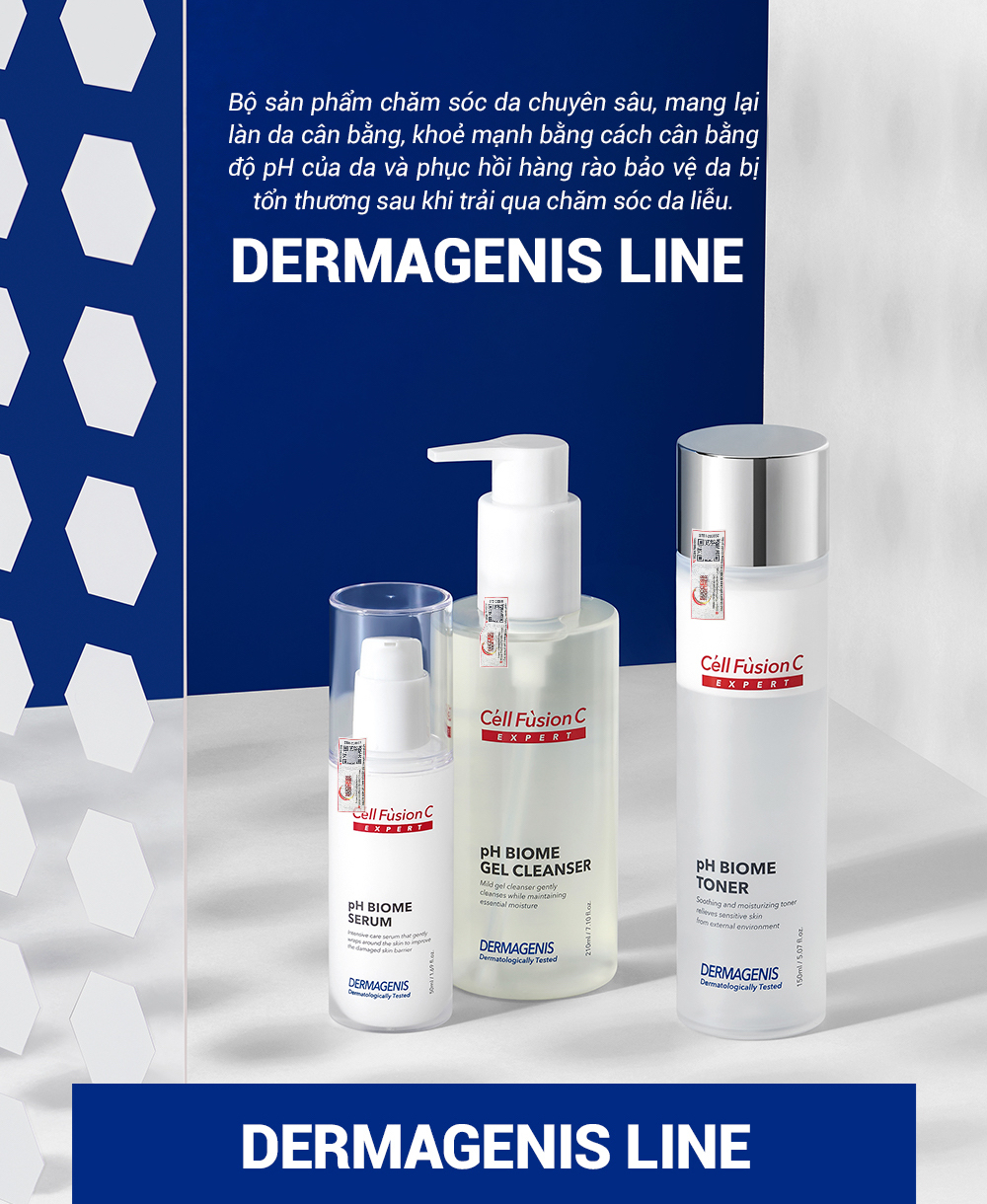 Gel Rửa Mặt Dịu Da, Tăng Cường Hàng Rào Bảo Vệ Da 210ml - Cell Fusion C Expert Dermagenis pH Biome Gel Cleanser