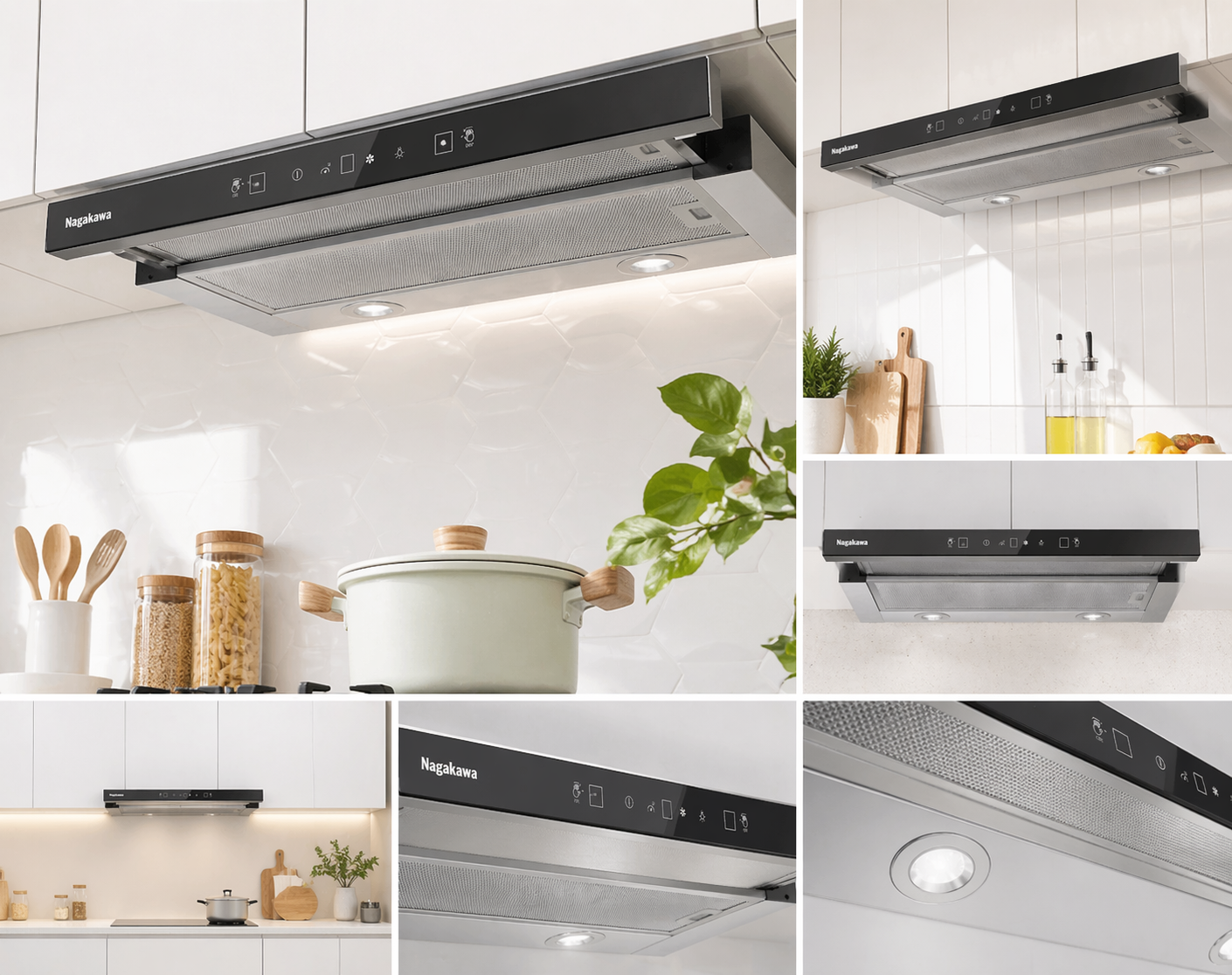 Máy hút mùi âm tủ 70cm Nagakawa NKKH01M70 - Phân phối chính hãng